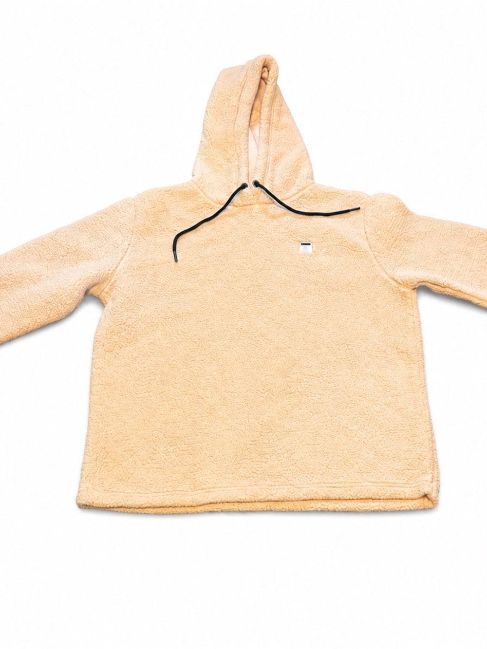FILA Blush Pink Sherpa Teddy Fleece Hoodie XXL